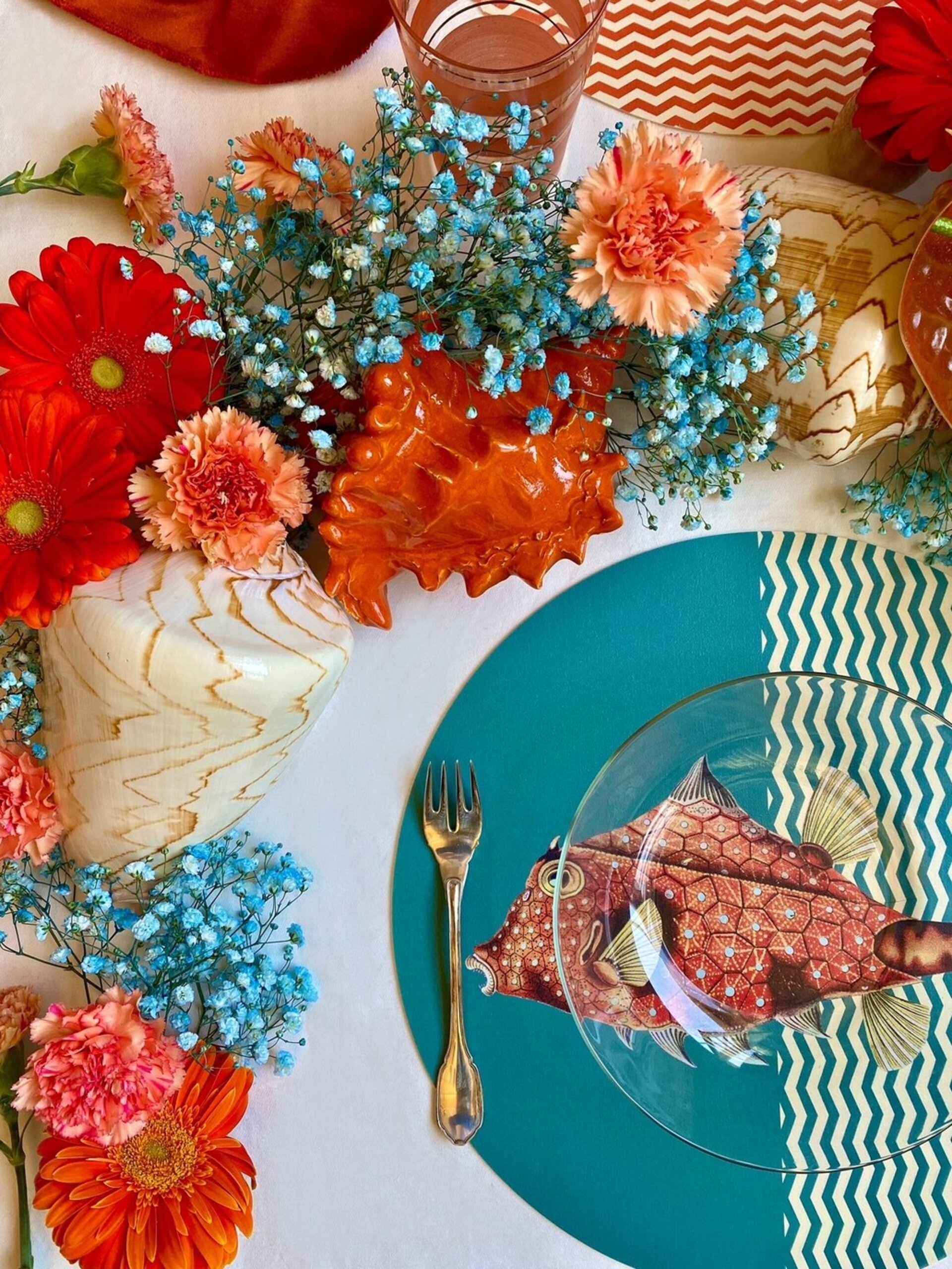 Mantel individual redondo - 3