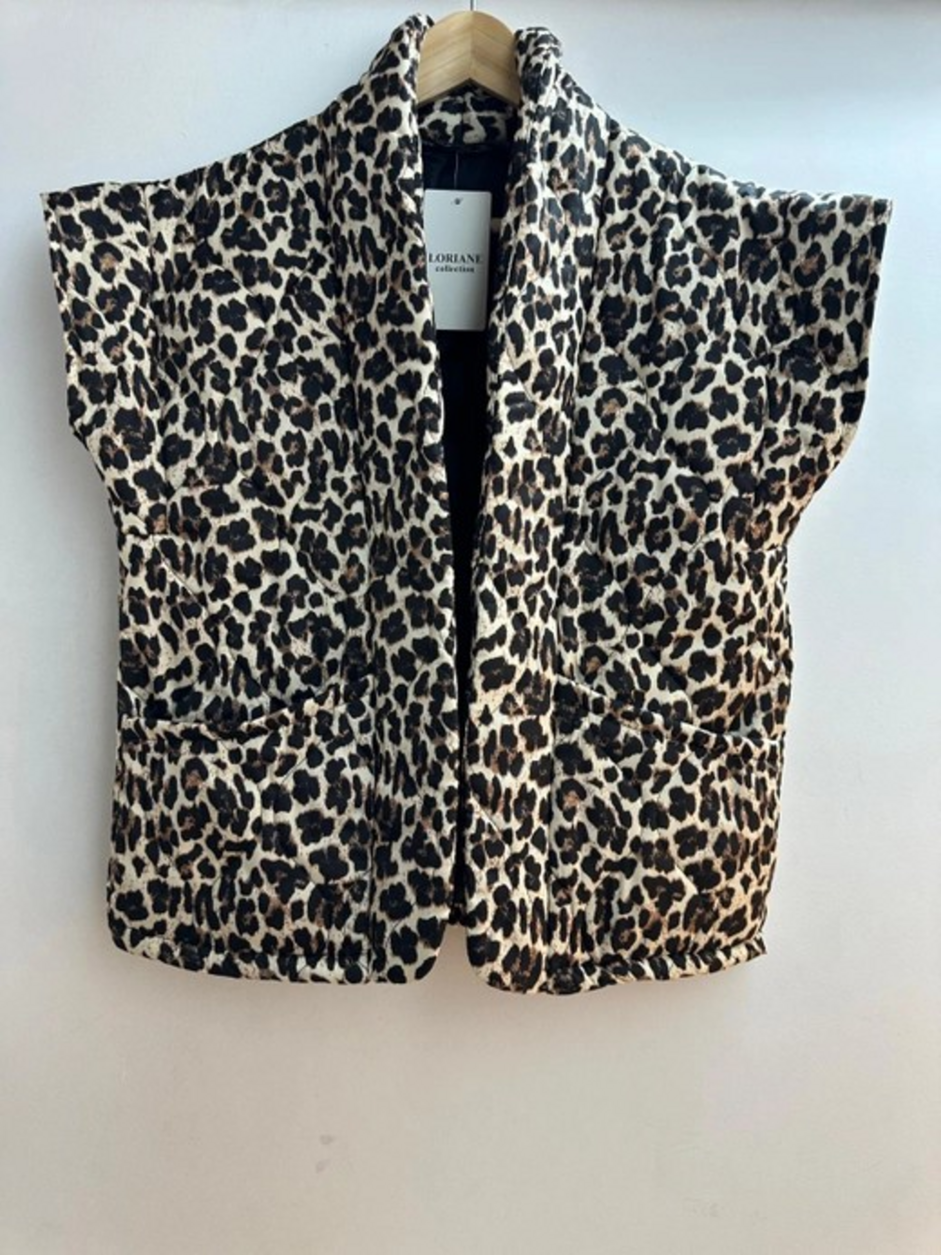 Chaleco con estampado de leopardo - 4