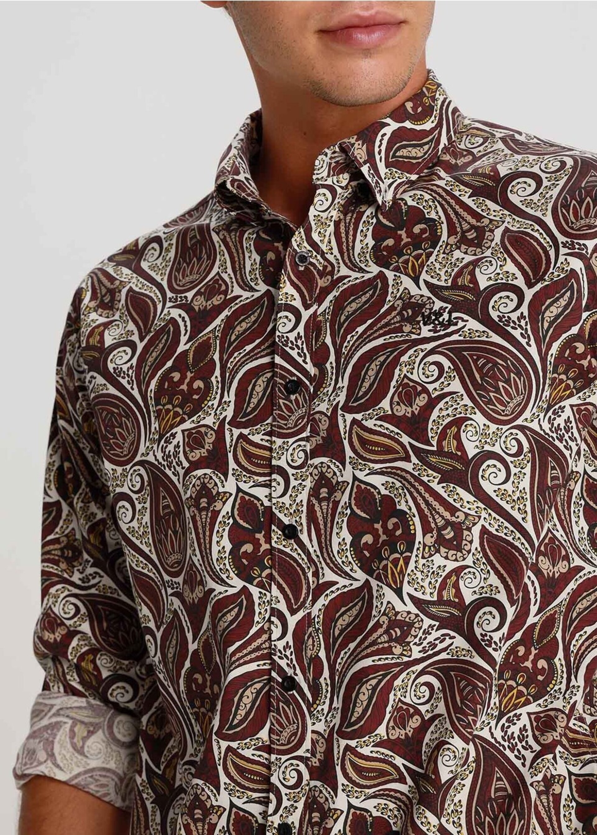 V&L HOMBRE - Camisa manga larga Estampado Paisley - 3